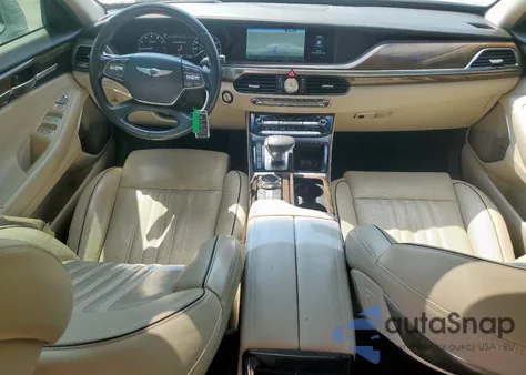 2018 Genesis G90 Ultimate из США, поврежденный, VIN KMHG54JH0JU037941